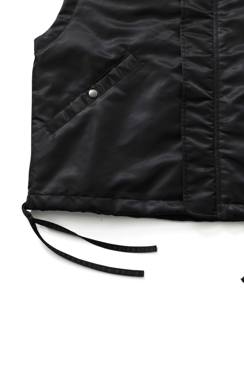 Cooper Nylon Vest Black