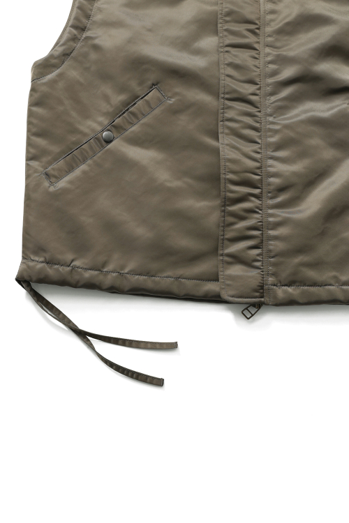 Cooper Nylon Vest Olive Night