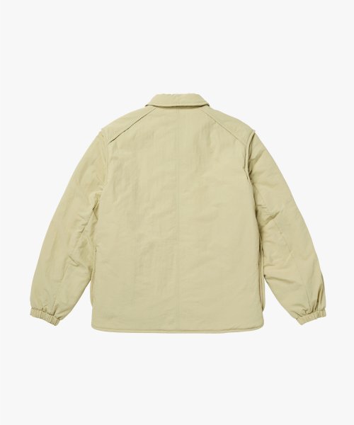 TASLAN COLLARED PADDING JACKET-LIGHT бежевое