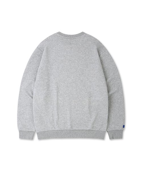 Флисовый свитшот Dolphin Watering Essential — Melange Grey