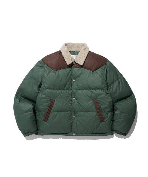 Короткий пуховик Boa Western Green
