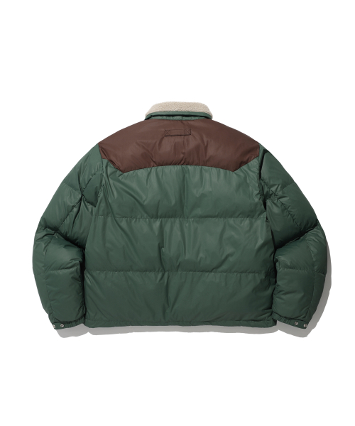 Короткий пуховик Boa Western Green