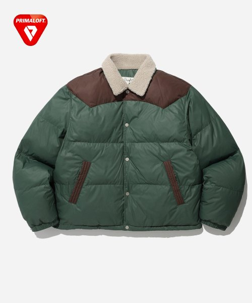 Короткий пуховик Boa Western Green