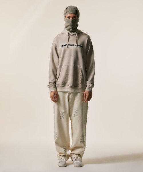 GRAFFITI CARPENTER PANTS cream
