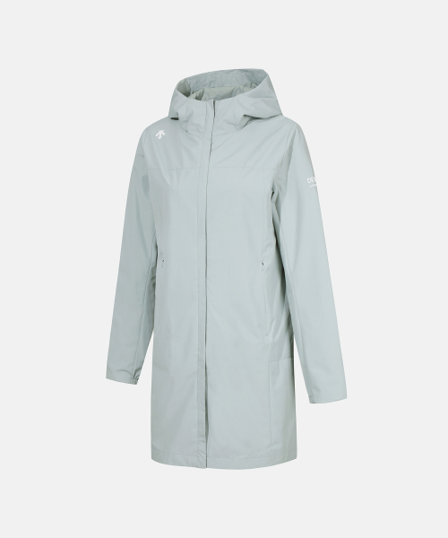 Женская складная куртка для бега R.T.O Mint Gray (SO322RJK93)