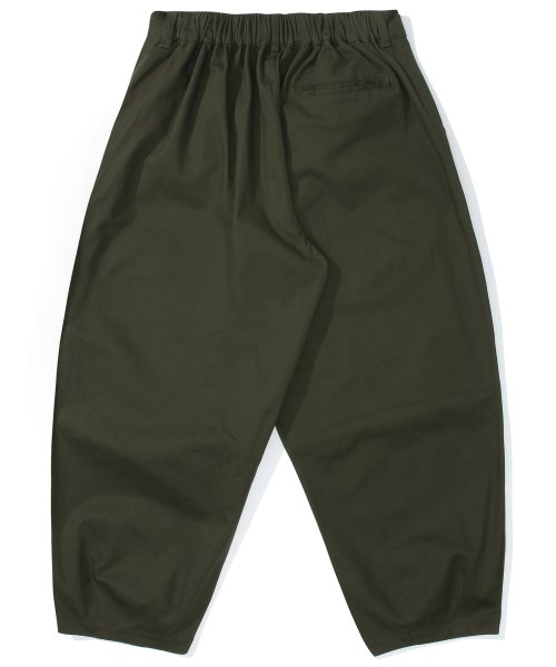 Брюки баллоны M-LABEL FRONT POCKET BALLOON-FIT PANTS Dark Khaki
