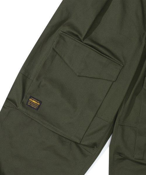 Брюки баллоны M-LABEL FRONT POCKET BALLOON-FIT PANTS Dark Khaki