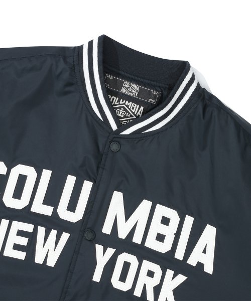 Бомбер NEW YORK ARCH LOGO VASITY MEDIUM JACKET Dark Navy