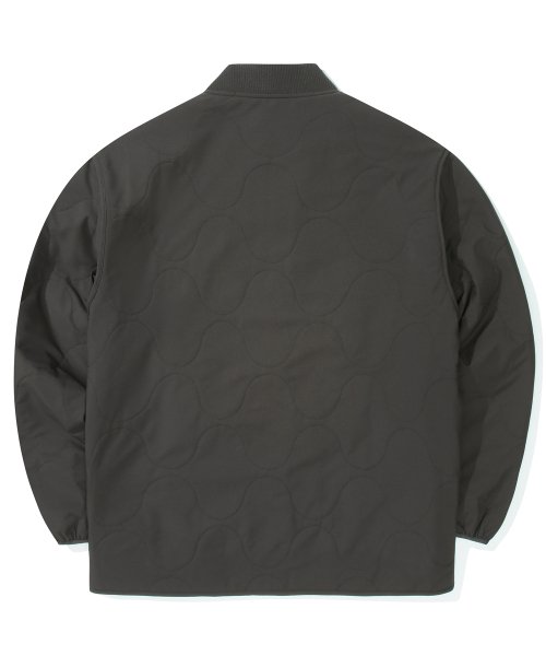 COLUMBIA ARCH LOGO стёганая лёгкая куртка Slate Black