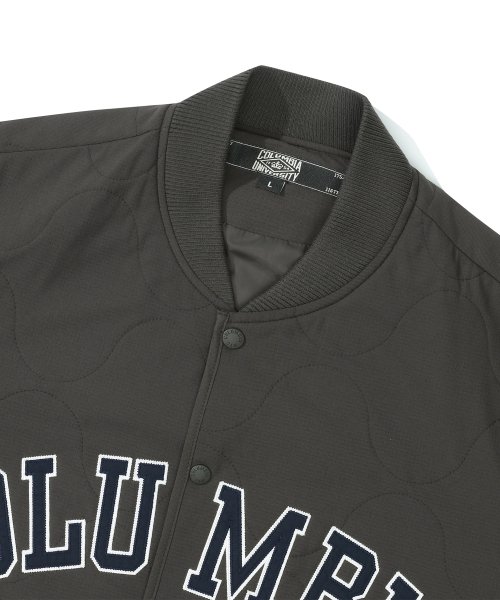 COLUMBIA ARCH LOGO стёганая лёгкая куртка Slate Black