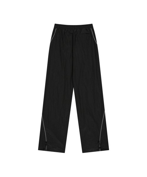 Silk Wave Double Pants_Black Grey