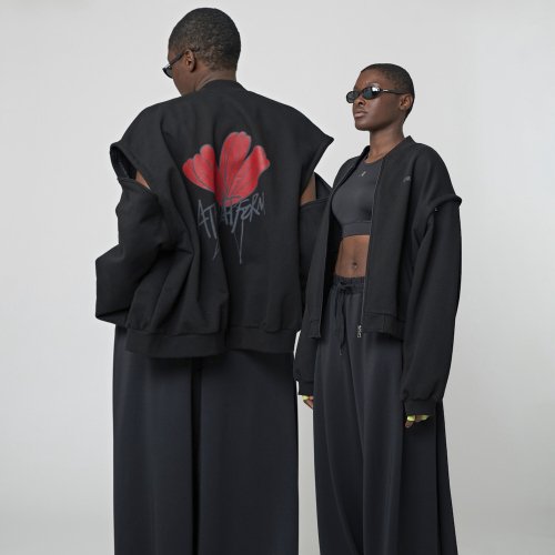 Куртка 2 in 1 на молнии AU32JO01 Black