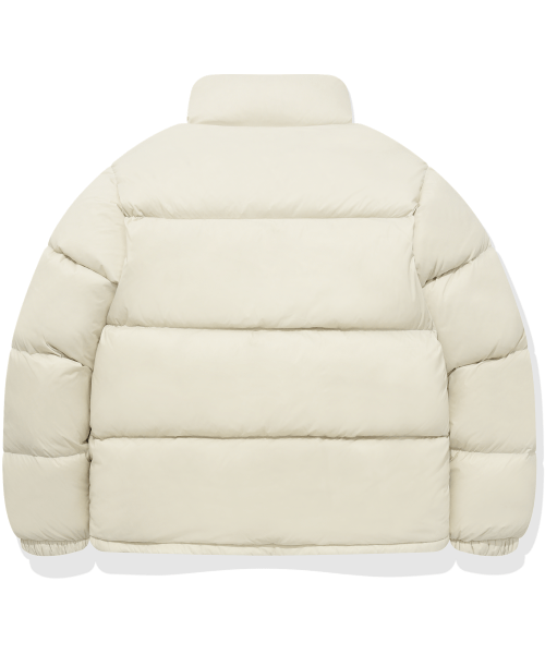 Короткий пуховик RDS Civic Ivory