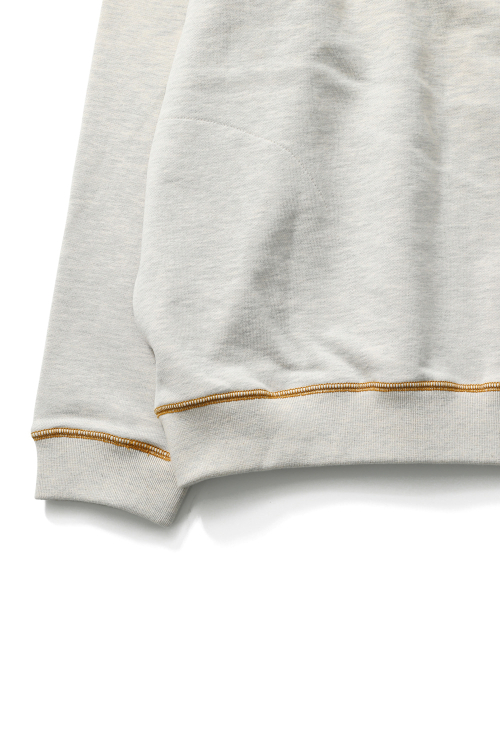 Willow Funnel Stitch Raglan Hoodie Oatmeal