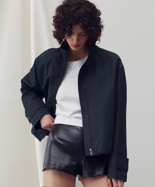 COTTON BLOUSON JACKET