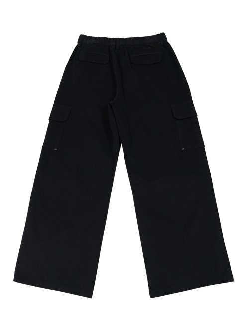 Брюки карго из замши - Black