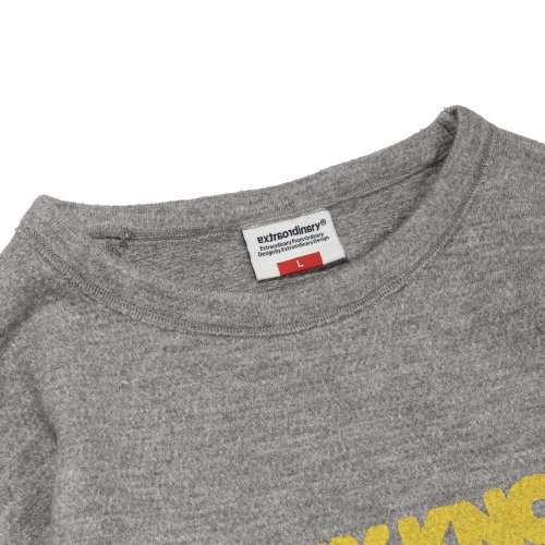 NOBODY KNOWS CREWNECK GRAY