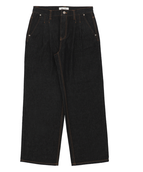 DENIM WIDE FIT PANTS [2 COLOR]