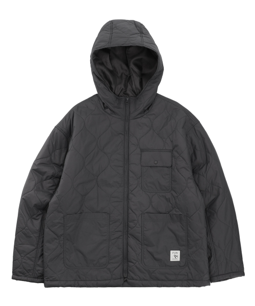 QUILTING HOOD JUMPER [2 COLOR]