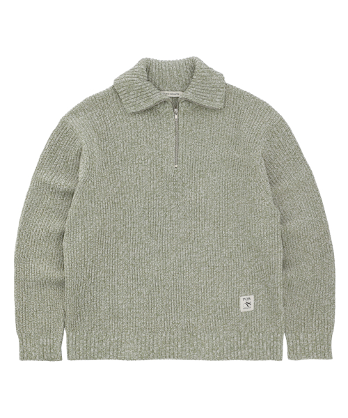 HALF ZIP-UP PULLOVER [3 COLOR]