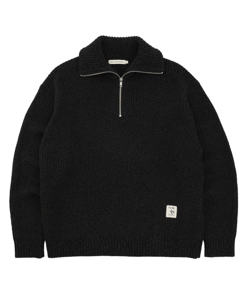 HALF ZIP-UP PULLOVER [3 COLOR]