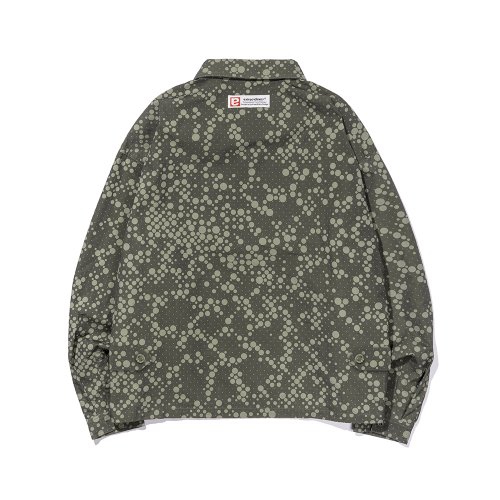 DOT PATTERN JACKET KHAKI