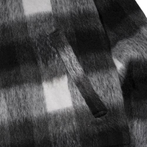 CHECK BLOUSON BLACK