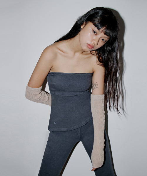 UNBALANCED FLARE TUBE TOP_T326TP103