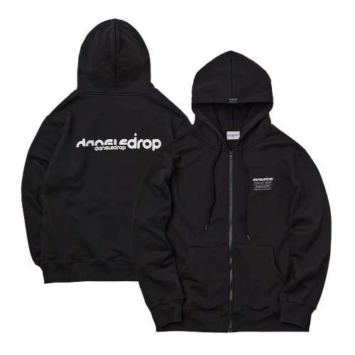 Худи-зип Authentic Logo Black
