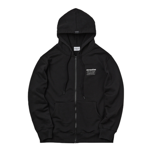 Худи-зип Authentic Logo Black