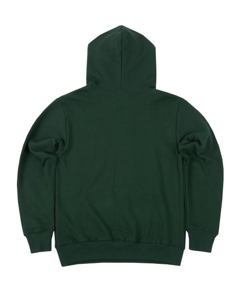 Saturday Leisure Club Logo Leisure Hoodie(Unisex) - Green