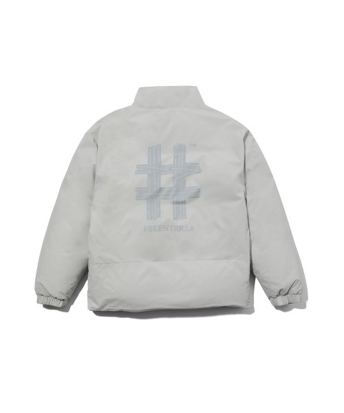 Двусторонний пуховик Comfort Fit (Light Grey)