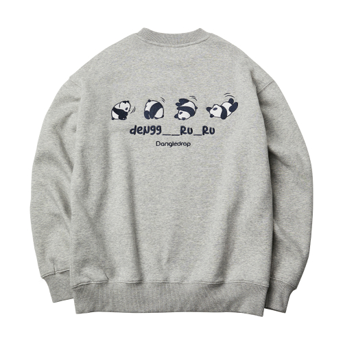 Свитшот Dangureureu Melange Gray
