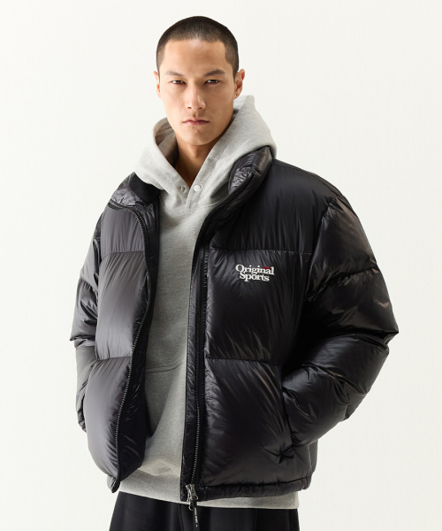 PUFFER DOWN JACKET BLAK