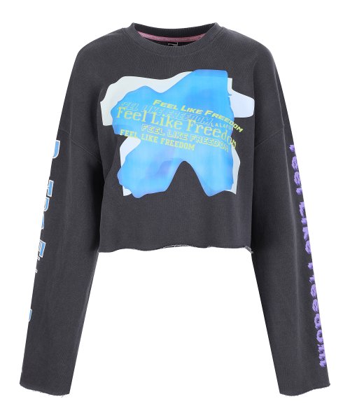 FREEDOM SWEATSHIRTS CHARCOAL BP3CL010