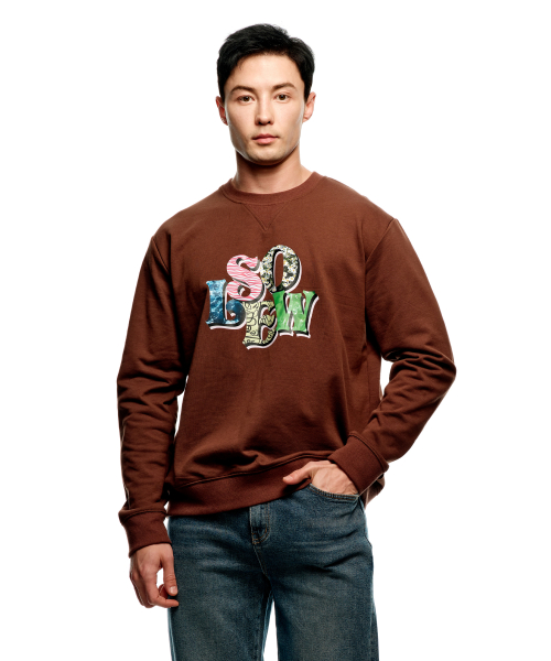 Свитшот Soru Logo Graphic Brown