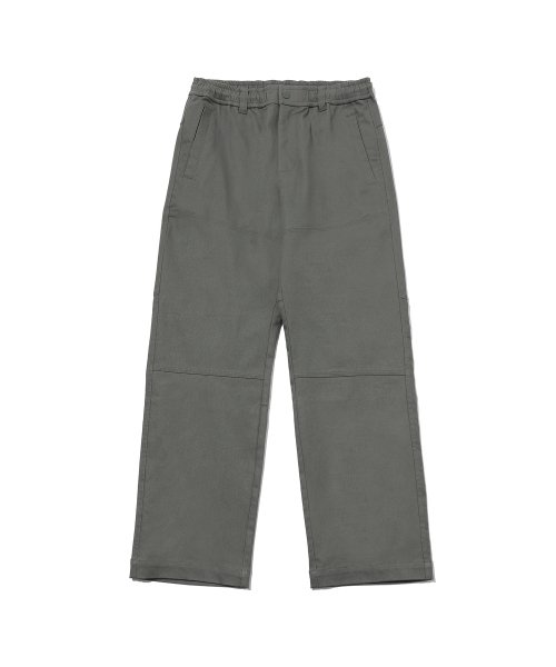 Брюки карго персиковый твил комфорт-фит (Dark Khaki)