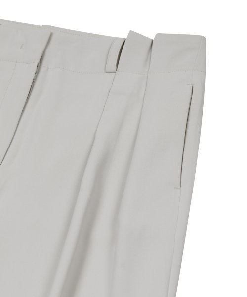 85-VIVA013 Брюки Fluid с двумя защипами Light Grey