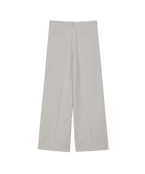 85-VIVA013 Брюки Fluid с двумя защипами Light Grey