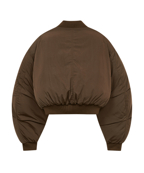 85-VIVA021 [2-way] укороченный пуховик ma-1 Brown