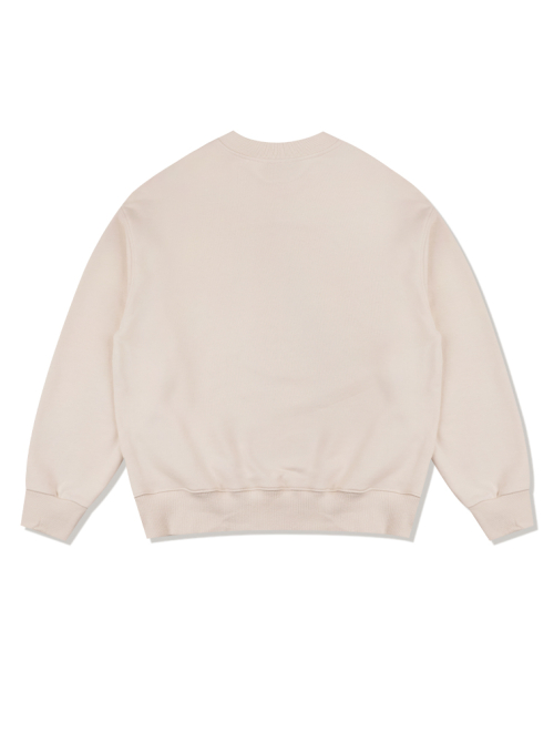 Свитшот UNISEX Maison Retriever Patch Heavy Terry Cream (FCD3TS802M)