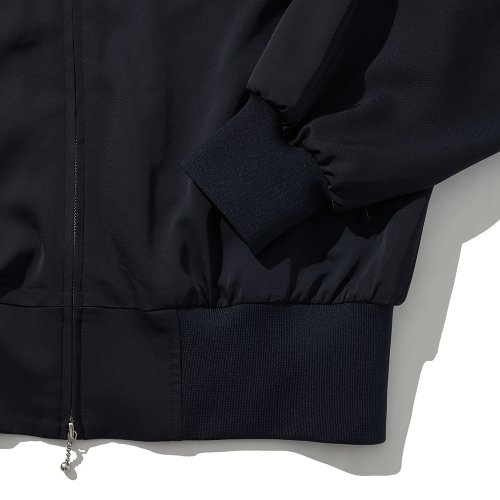 STRETCH TWILL BOMBER JACKET