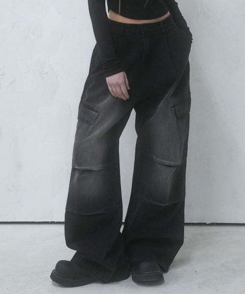 Side Big Cargo Pants CAMO