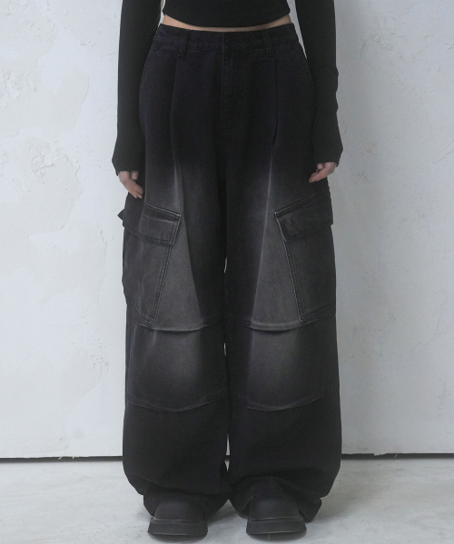 Side Big Cargo Pants CAMO