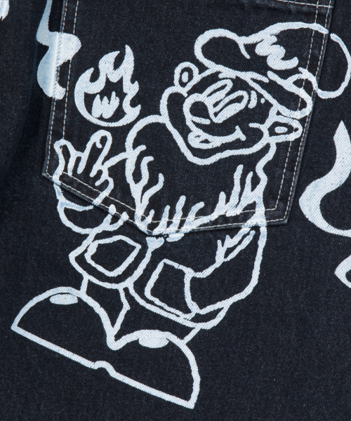 DWARF DENIM PANTS (DENIM) thumbnail 7