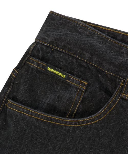 DWARF DENIM PANTS (BLACK)