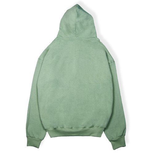 Оверсайз худи с логотипом Mint Green