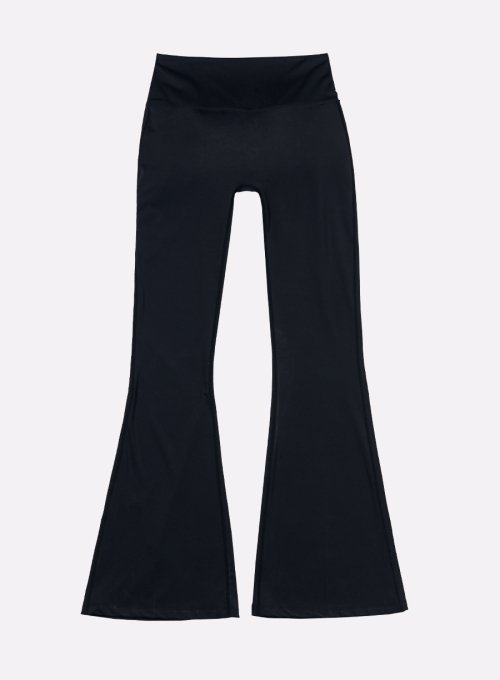 Длинные леггинсы клеш Black L23PT01BK