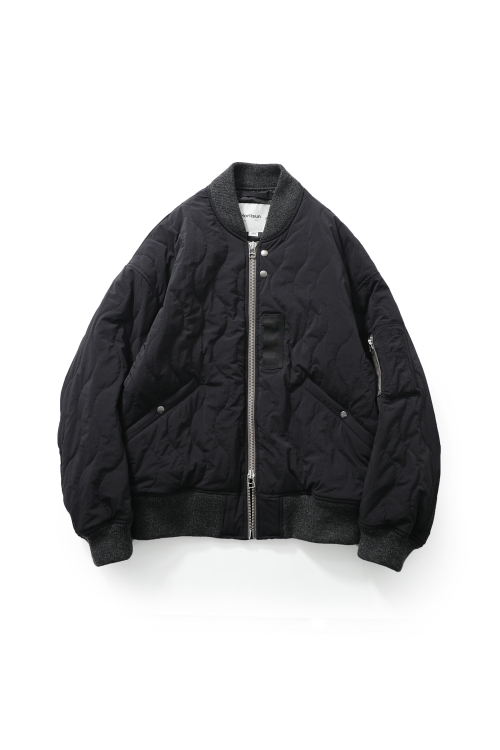 Airborne Nylon Padding Jacket Black