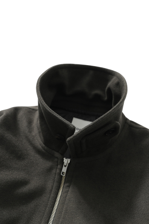 Mayor Wool Blouson Jacket Dark Gray